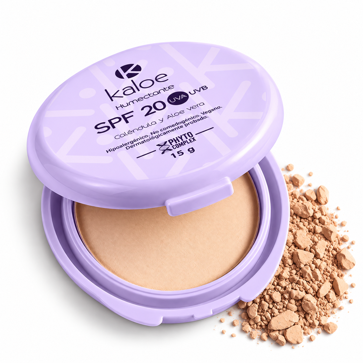 Polvo Compacto Kaloe N 4 Bronce X 15G Kaloe