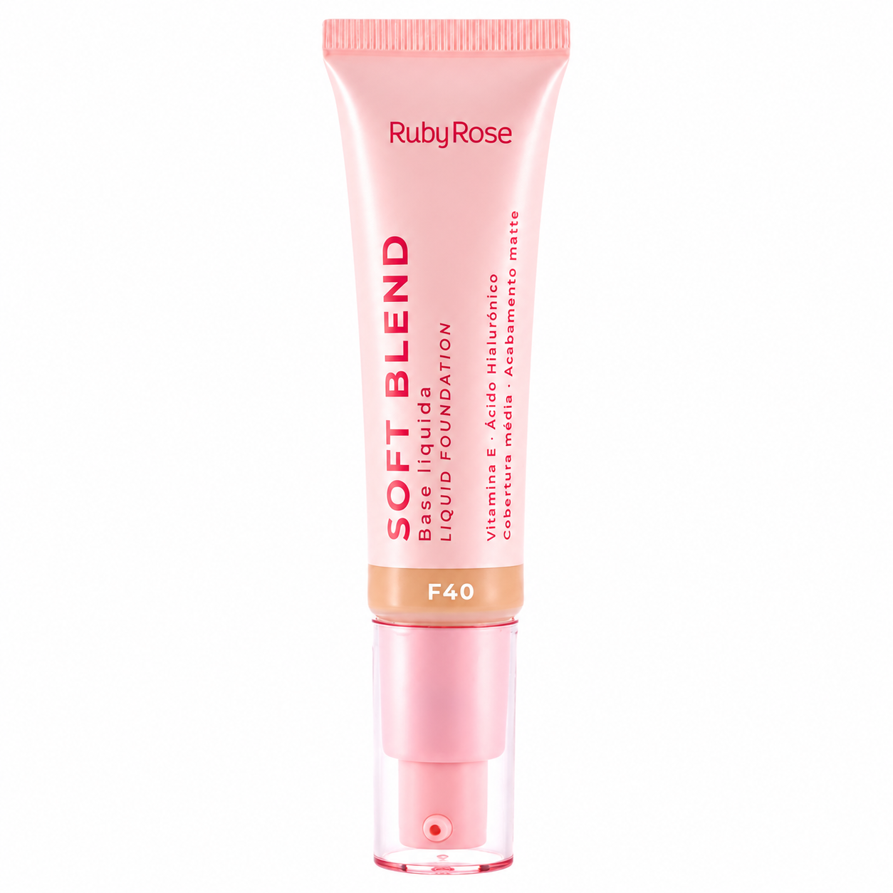 Base Liquida Soft Blend F40 RUBY ROSE