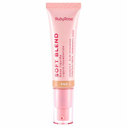 Base Liquida Soft Blend F40 RUBY ROSE