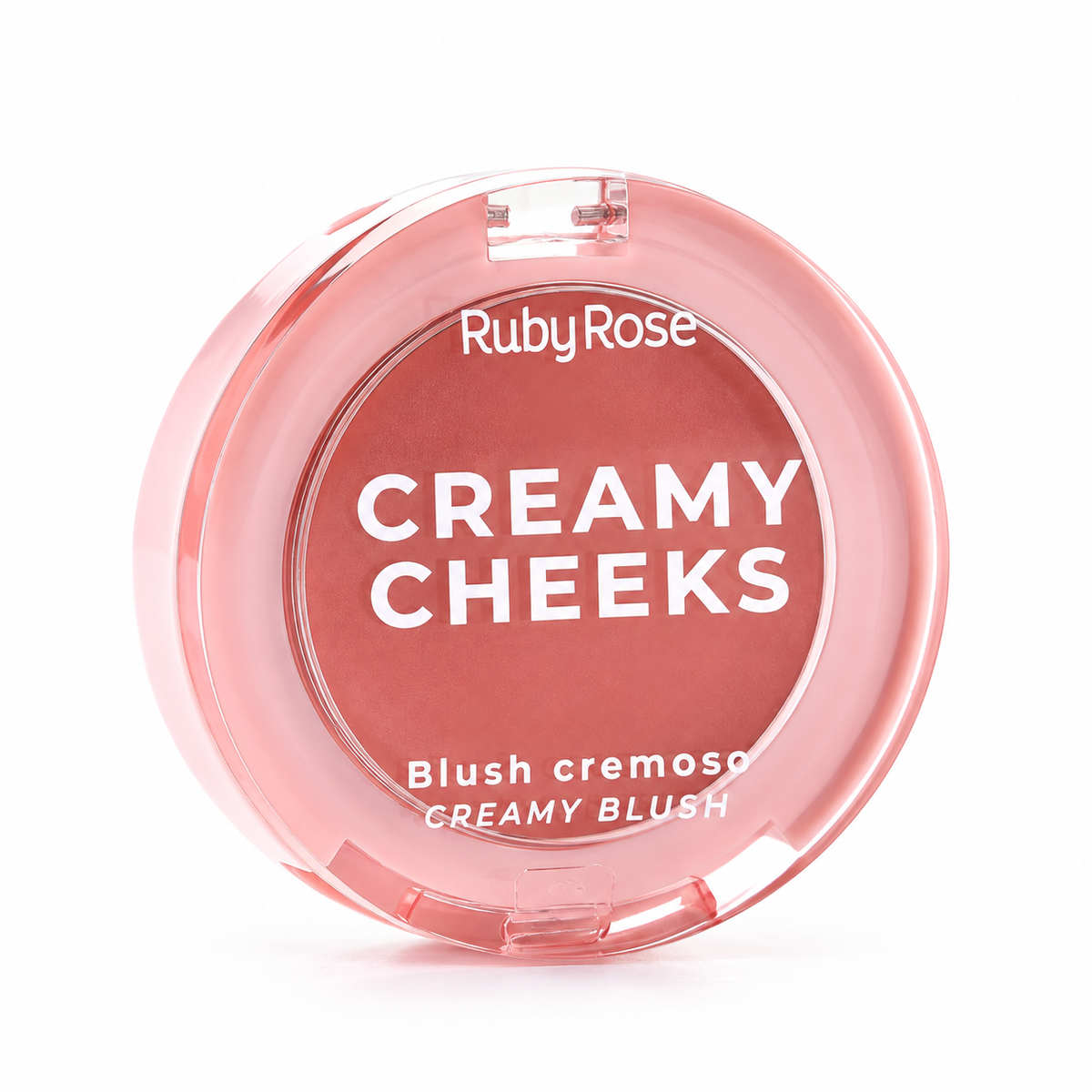 Rubor Compacto Creamy Cheeks Sand Brown Ruby Rose