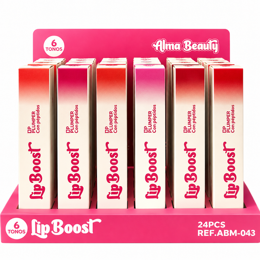 Set Lip Boost Con Peptidos x6 Alma Beauty