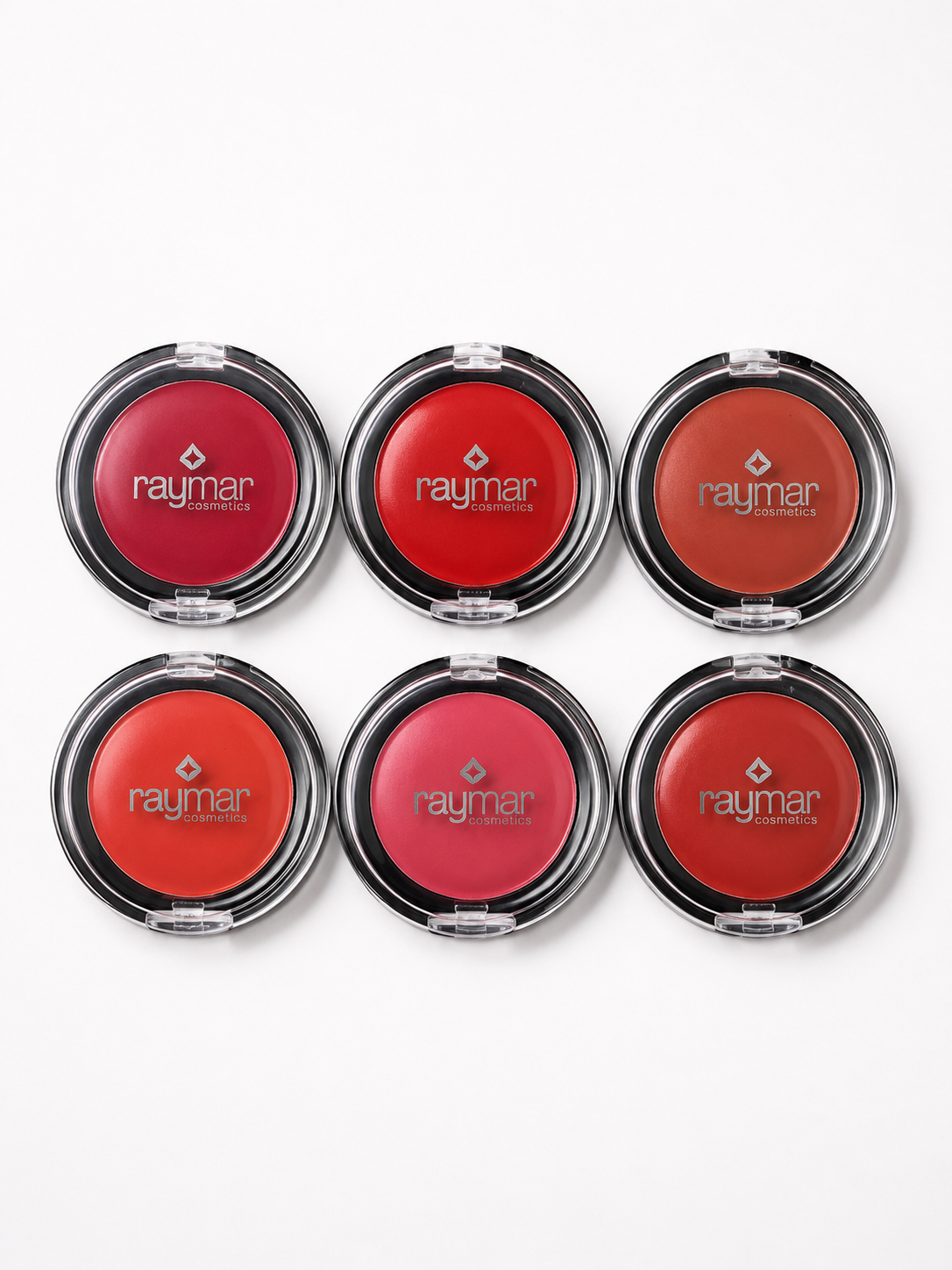 Set Rubor Blusher Powder X6 Raymar
