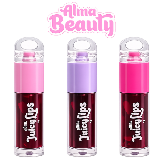 Set Tinta De Labios Juicy Lips x3 Alma Beauty
