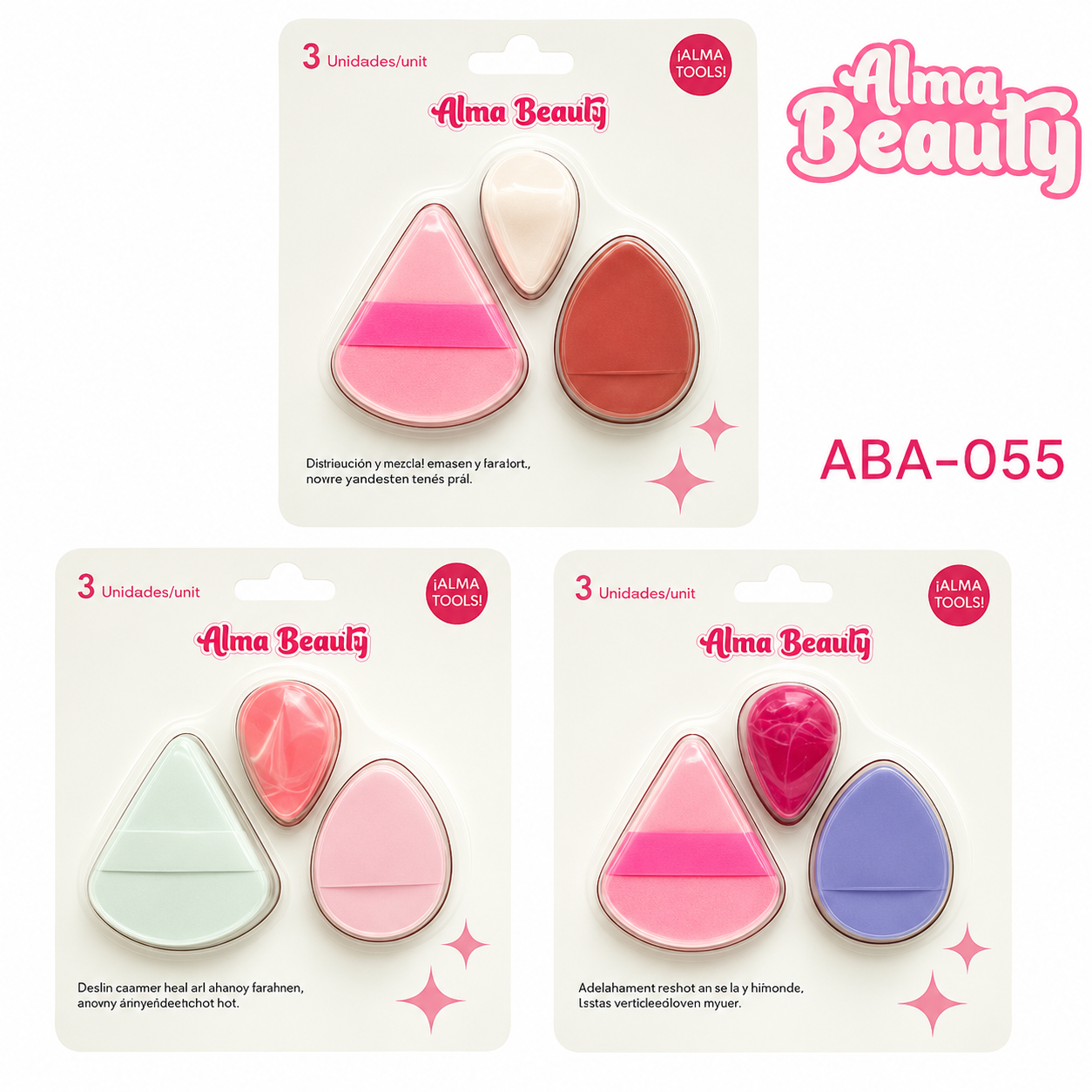 Set X3 Borlas Alma Beauty