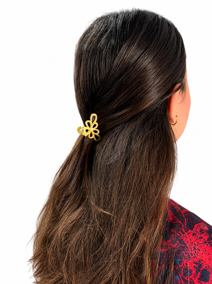 Set 2 Piezas Pinzas Para Pelo Pantera Celeste