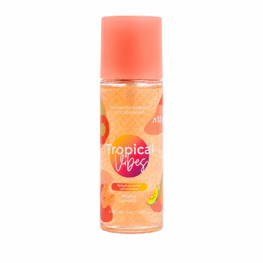 Splash Corporal Con Shimmer Mini Tropical Vibes Tequila Sunrise Miis Cosmetics