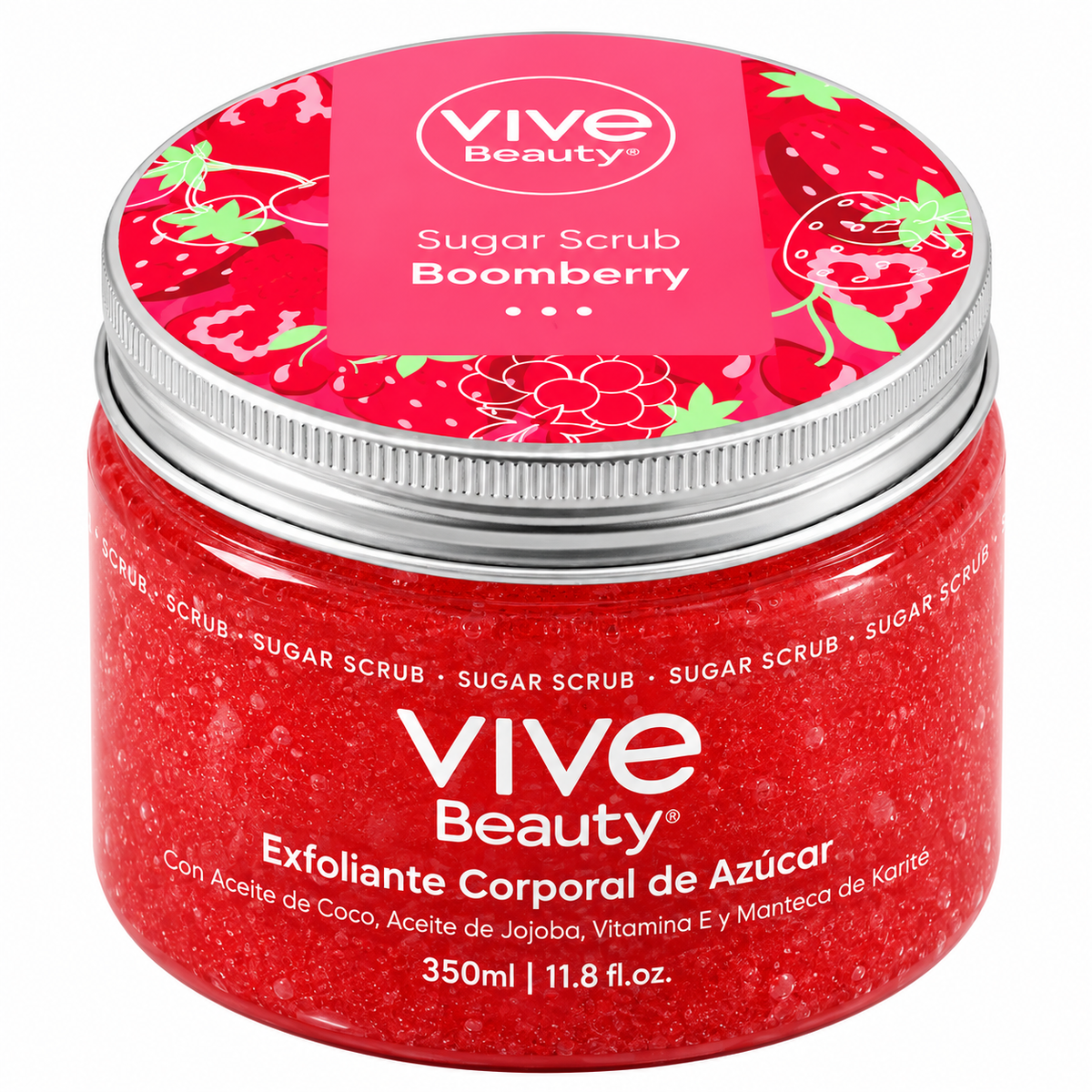 Sugar Scrub Boomberry 450Ml Vive Beauty