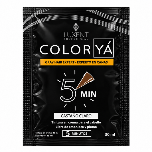 Tinte Sobre Castaño Claro Color Ya Sachet
