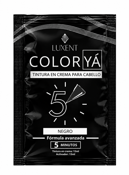 Tinte Sobre Negro Color Ya Sachet