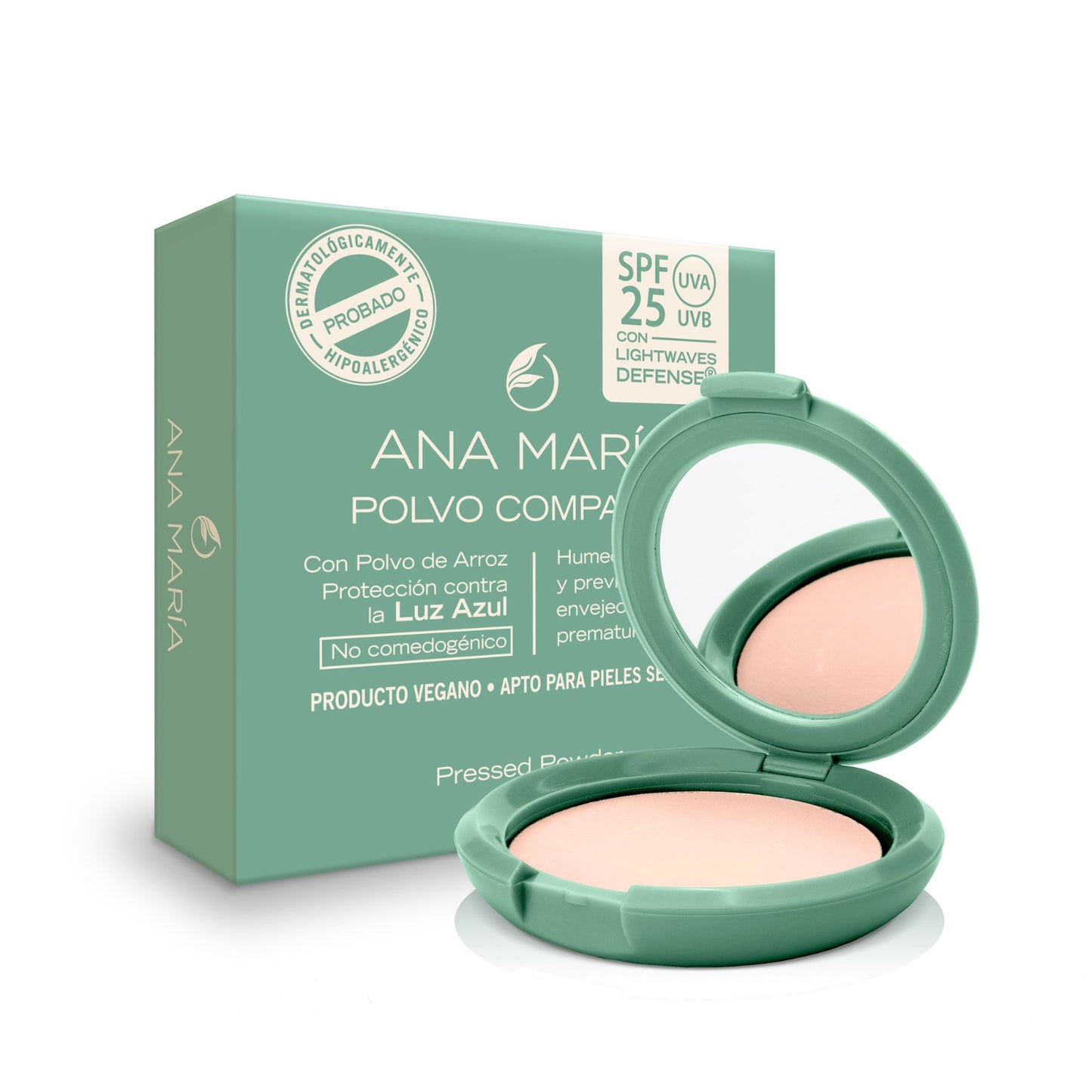 Polvo Compacto Spf 25 Perla Ana Maria
