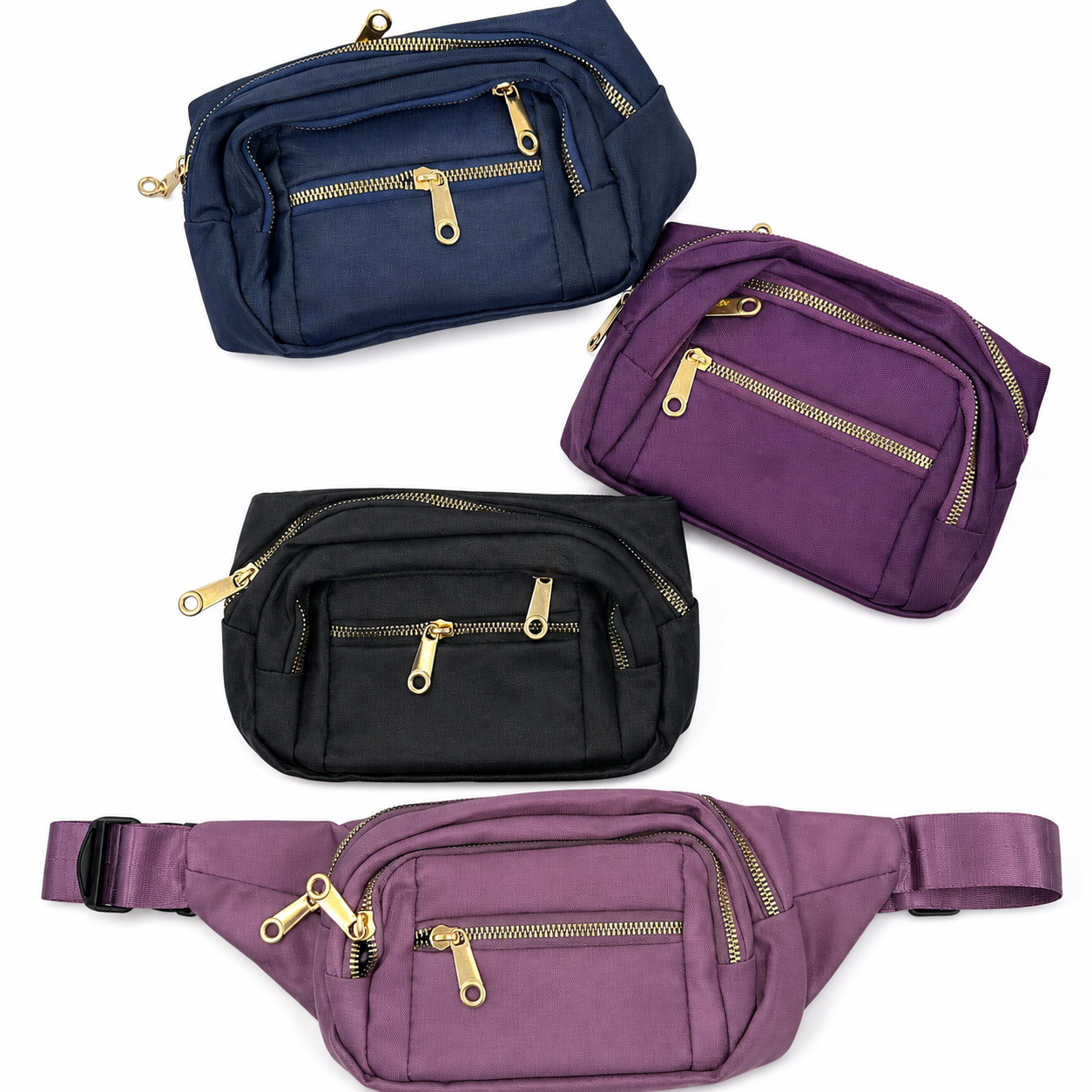 Canguro Para Mujer Colores Surtidos Liso