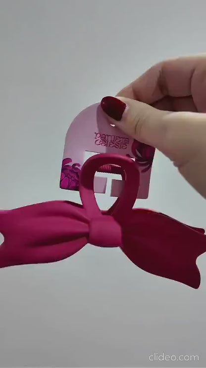 Pinzas Para El Cabello Tipo Moño X 1 Unidad Pantera Celeste