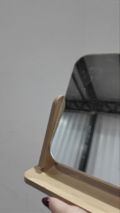 Espejo Rectangular En Madera Importados