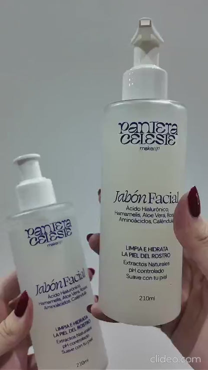 Jabon Liquido Facial 210ml Pantera Celeste