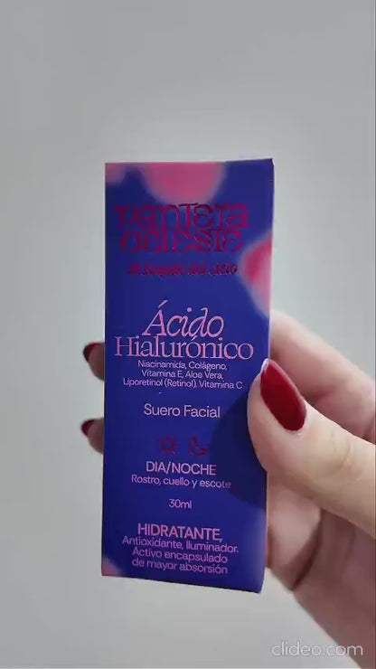 Suero Acido Hialuronico 30ml Pantera Celeste